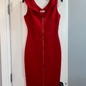 Red Midi Dress